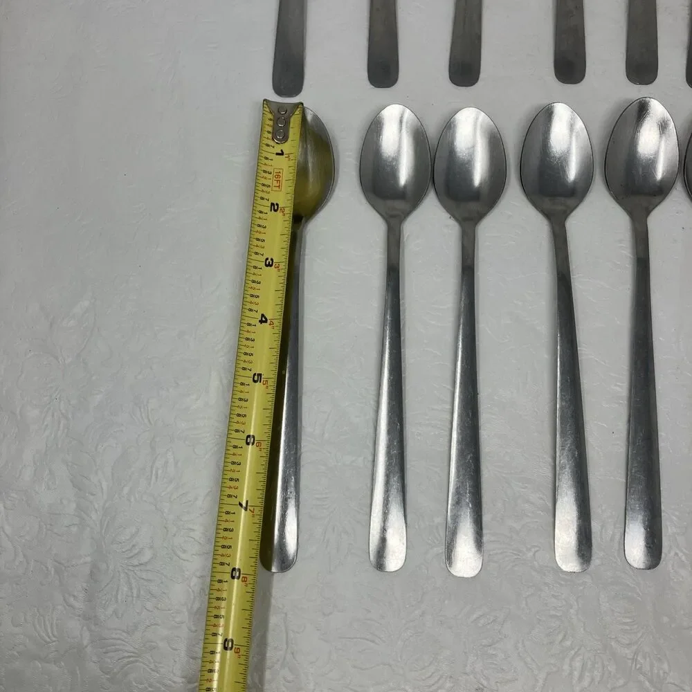 Walco Stainless Iced Tea Spoons 18CR 7.75